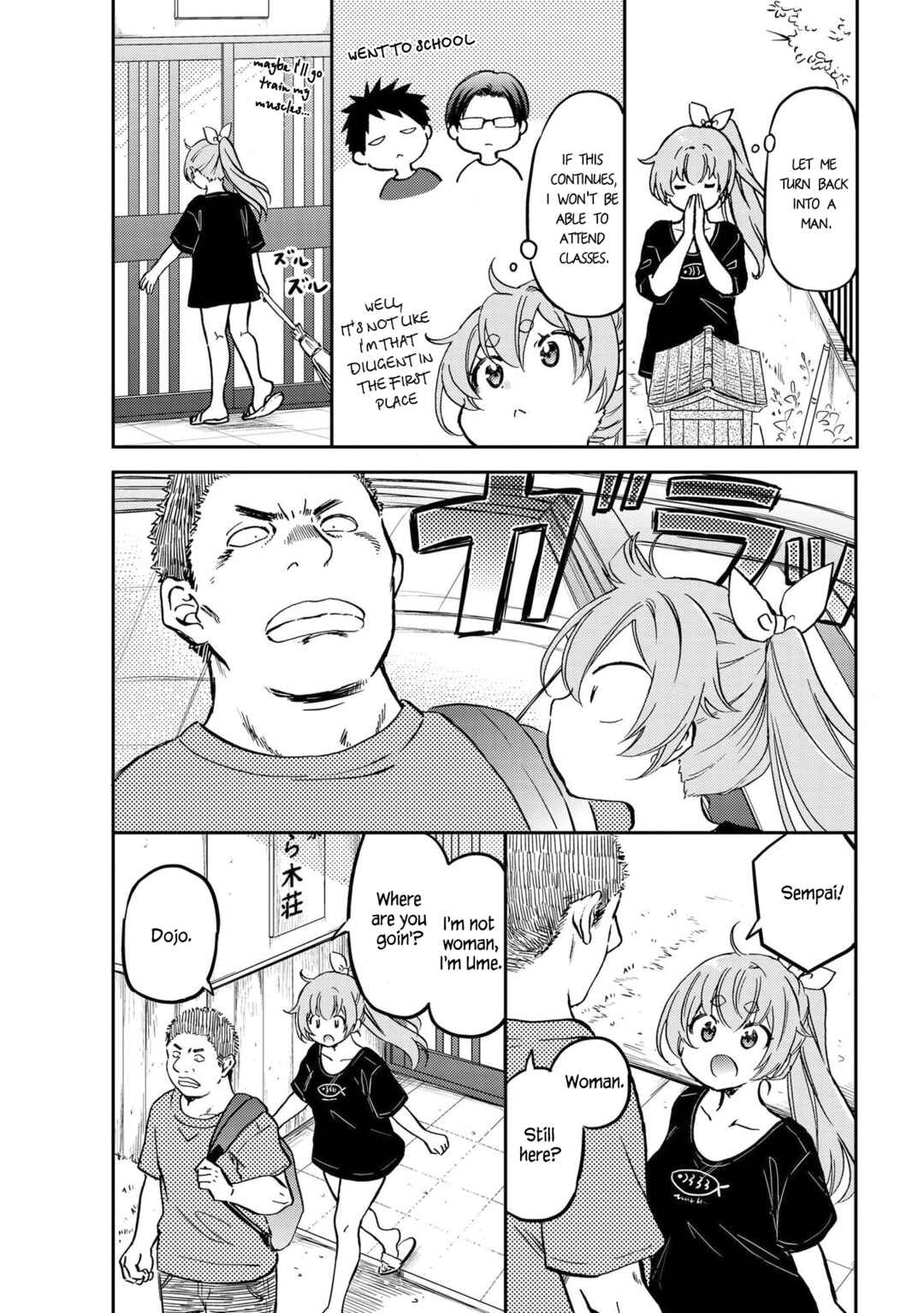 Umenosuke-kun wa Danshiryou no Onnanoko Chapter 6 - Page 6