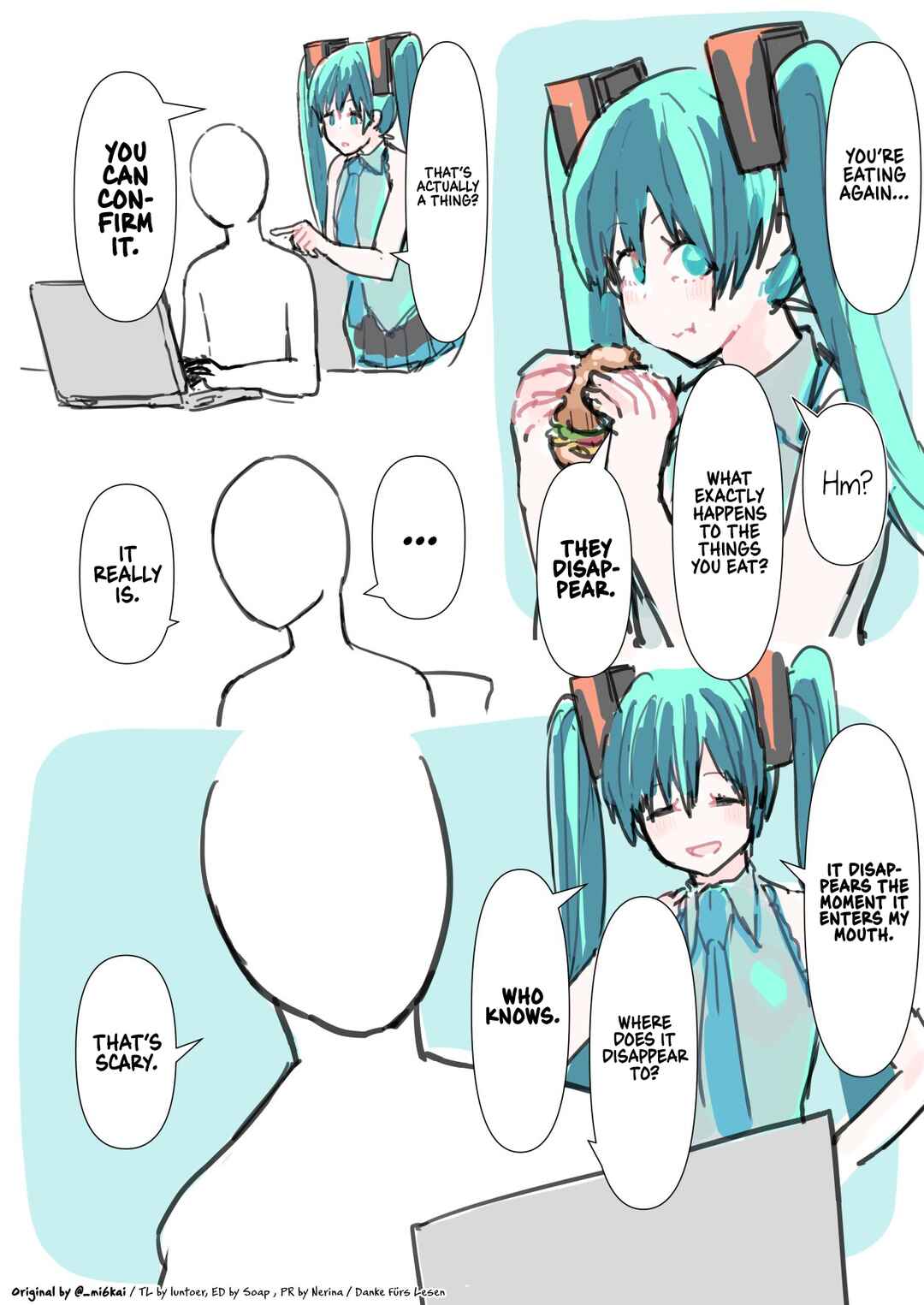 VOCALOID - The Daily Life of Master & Hatsune Miku (Doujinshi) Chapter 32 - Page 1