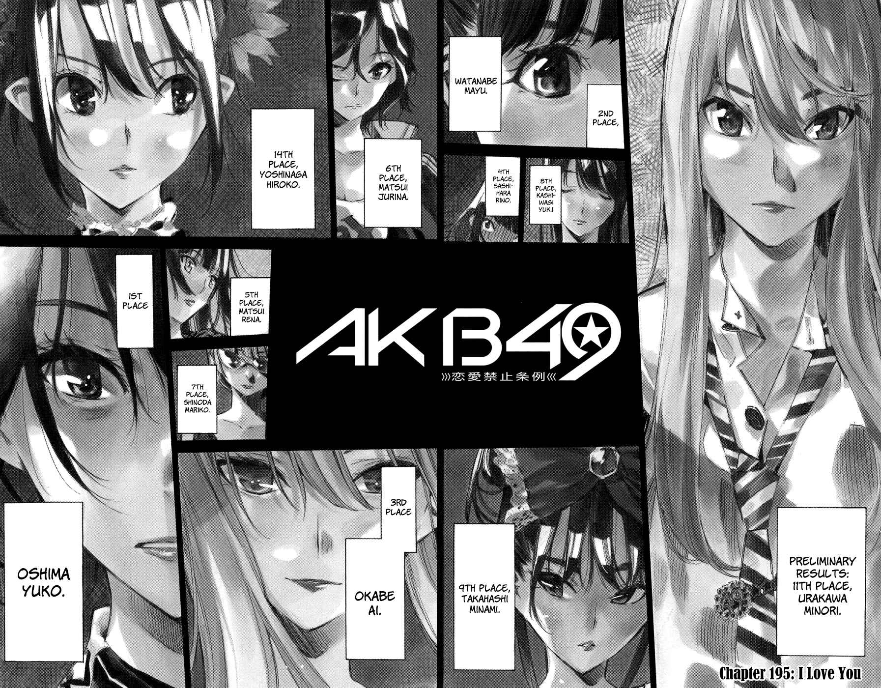 AKB49: Ren'ai Kinshi Jourei Chapter 195 - Page 3