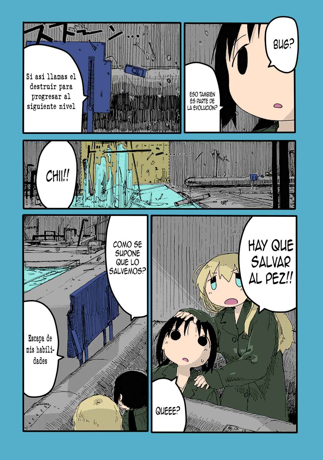 Shoujo Shuumatsu Ryokou (Fan Colored) Chapter 21 - Page 10
