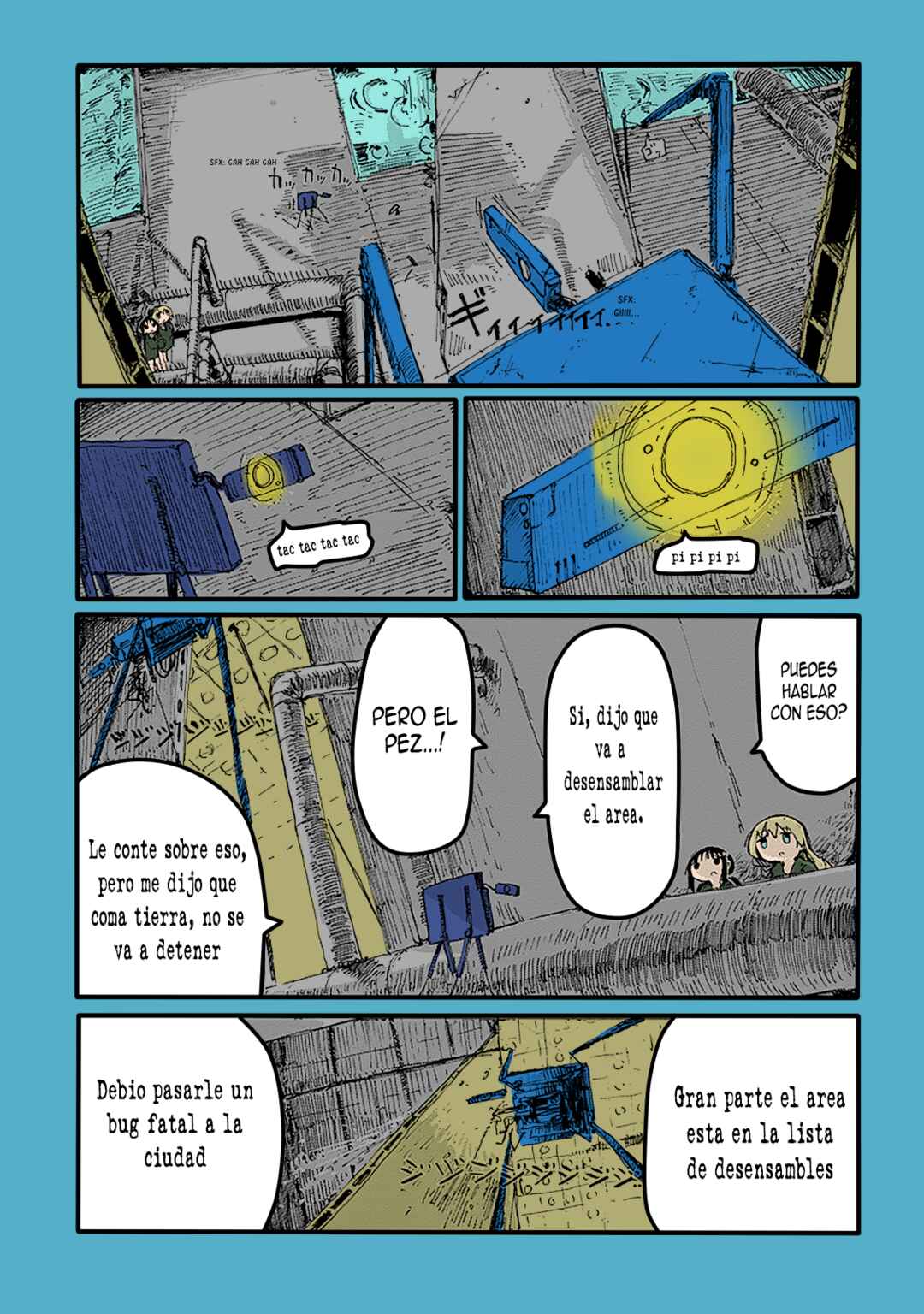 Shoujo Shuumatsu Ryokou (Fan Colored) Chapter 21 - Page 9