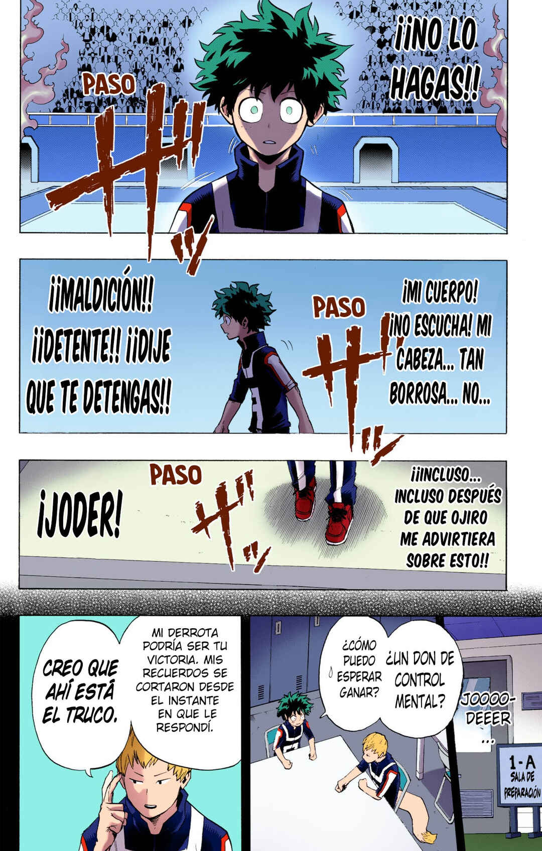 Boku no Hero Academia (Official Colored) Chapter 33 - Page 8