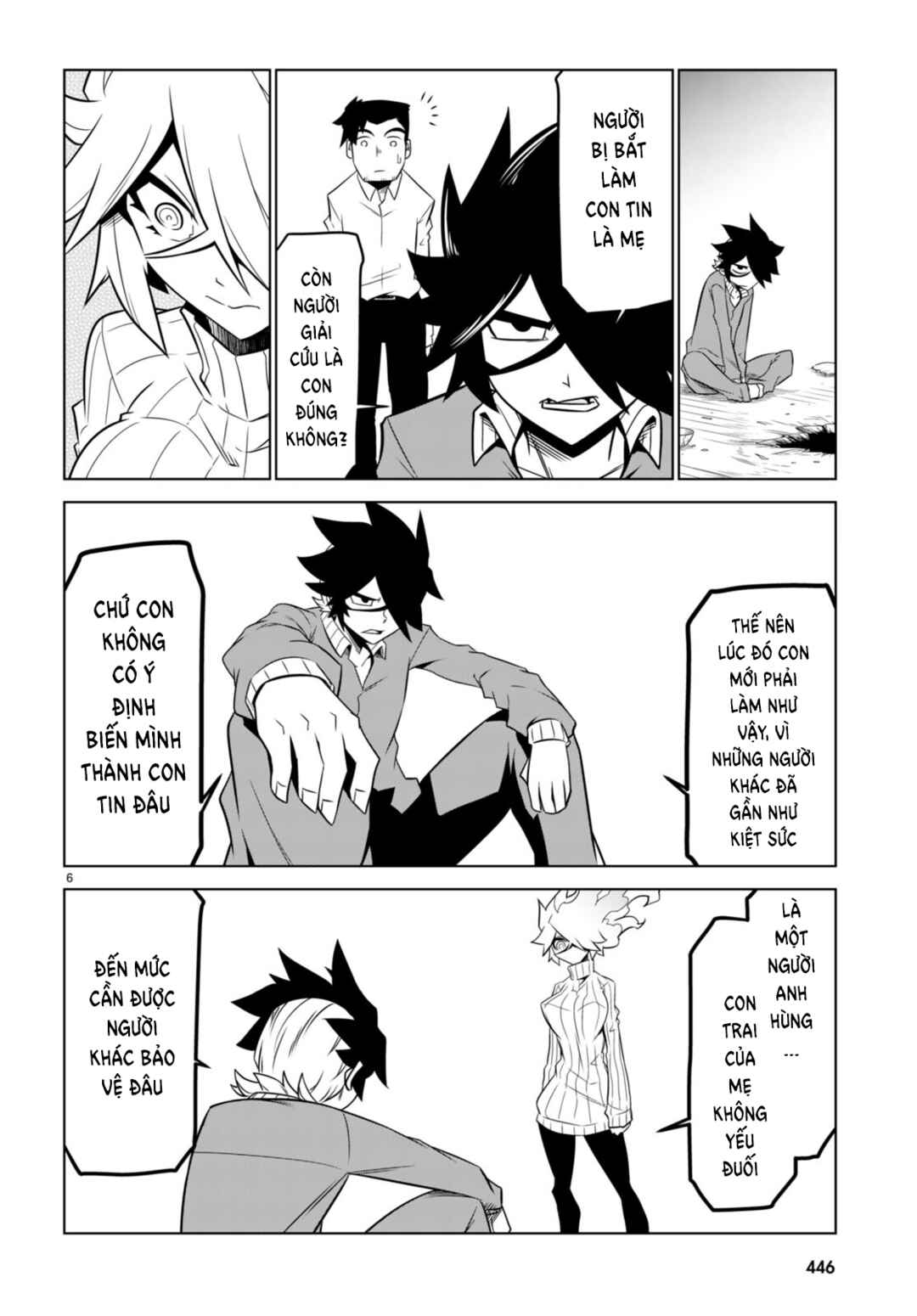 Zannen Onna Kanbu Black General-san Chapter 154 - Page 8
