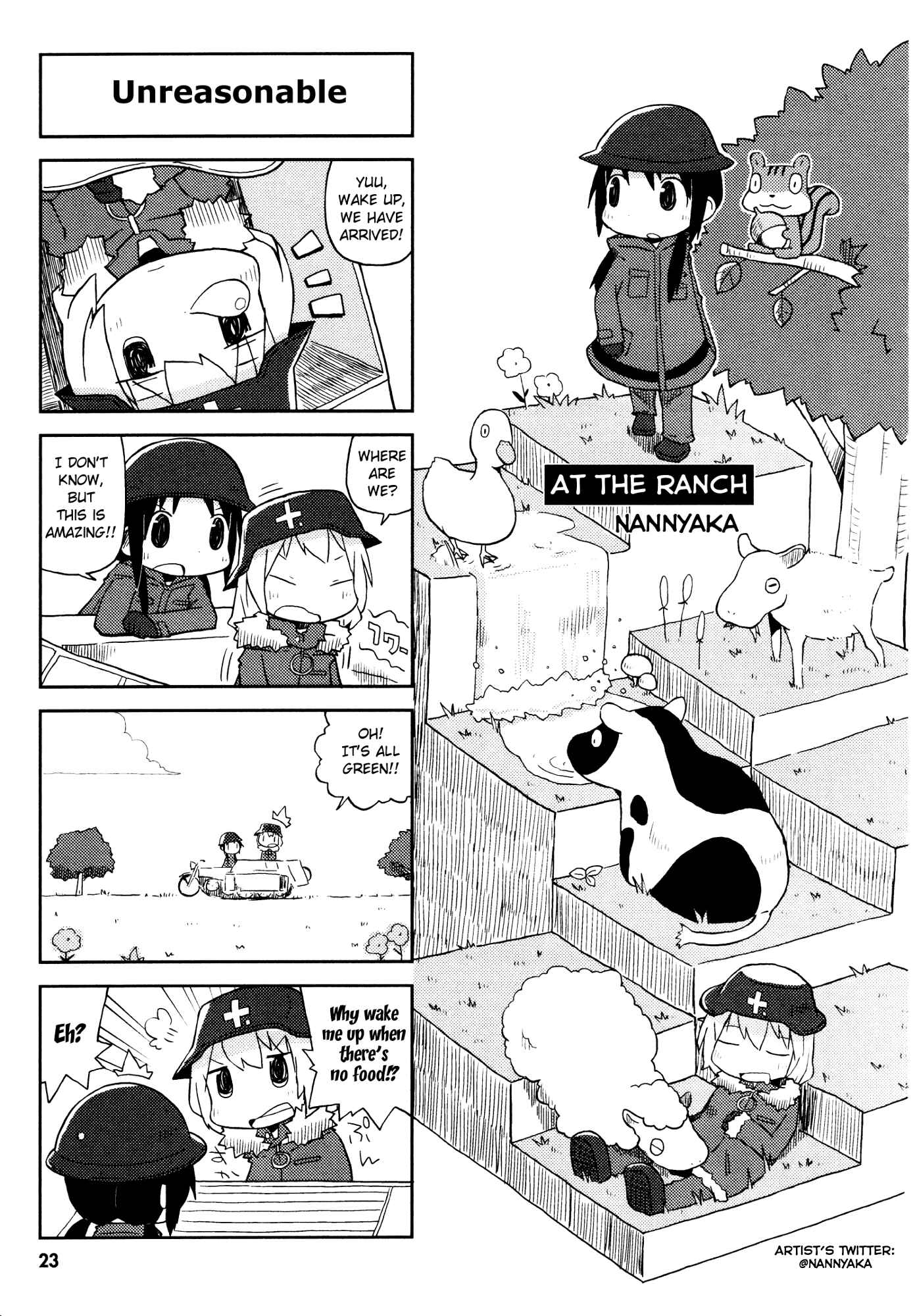 Girls' Last Tour Official Anthology Comic Chapter 3 - Page 1