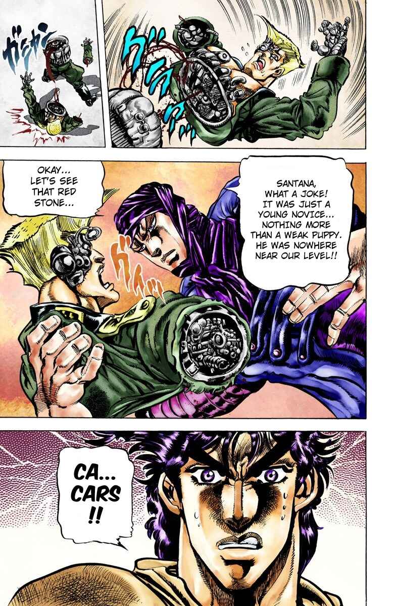 JoJo no Kimyou na Bouken: Part 2 - Sentou Chouryuu Color-ban Chapter 41 - Page 20