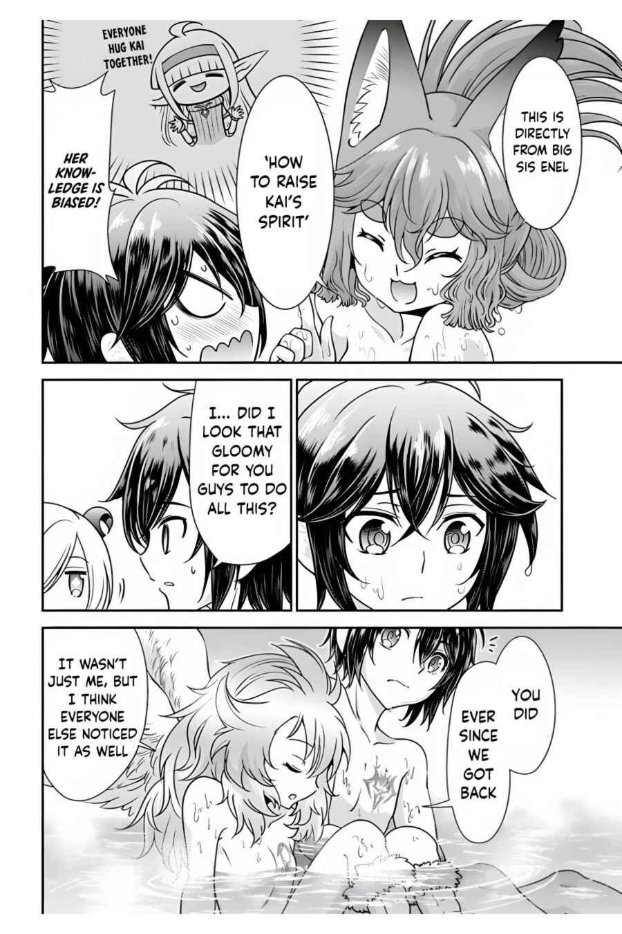 Tenohira Kaitaku Mura de Isekai Kenkokuki ~Fueteku Yome-tachi to Nonbiri Mujintou Life~ Chapter 33 - Page 22