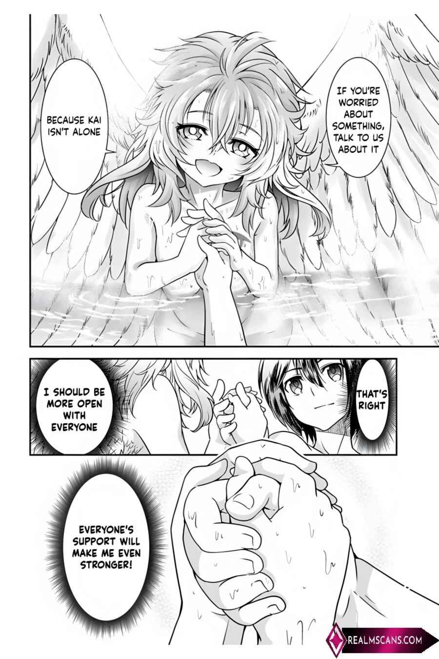 Tenohira Kaitaku Mura de Isekai Kenkokuki ~Fueteku Yome-tachi to Nonbiri Mujintou Life~ Chapter 33 - Page 24