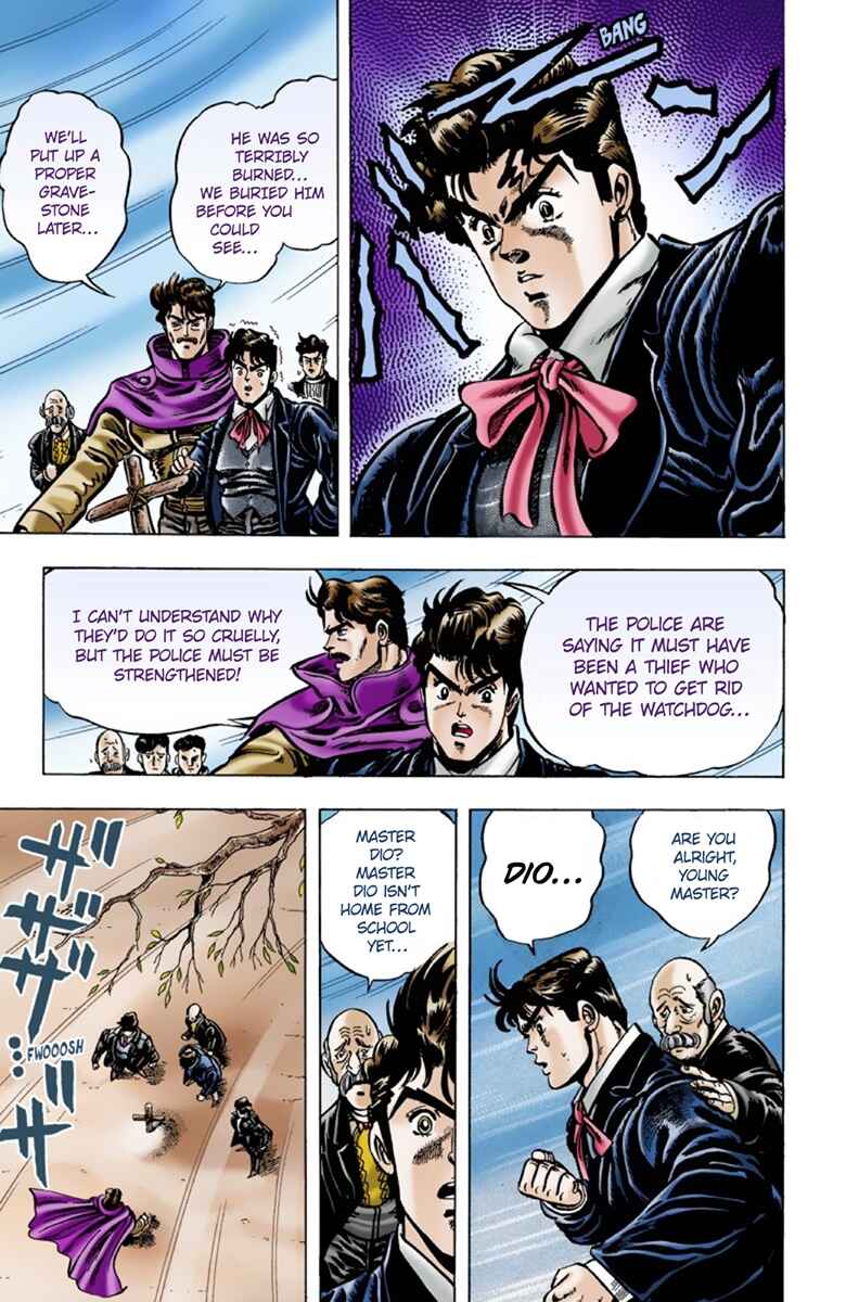 JoJo no Kimyou na Bouken: Part 1 - Phantom Blood Color-ban Chapter 5 - Page 18