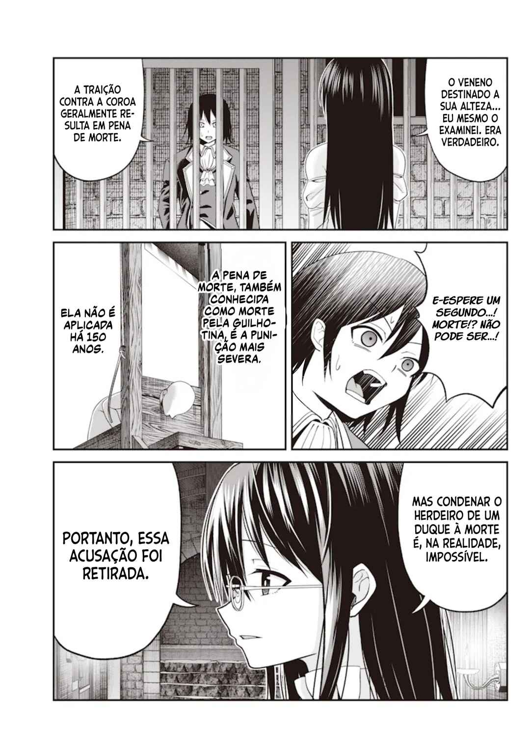 Dokushin Kizoku: Danjohi 1:99 Sekai no Akuyaku Reisoku Chapter 1 - Page 32