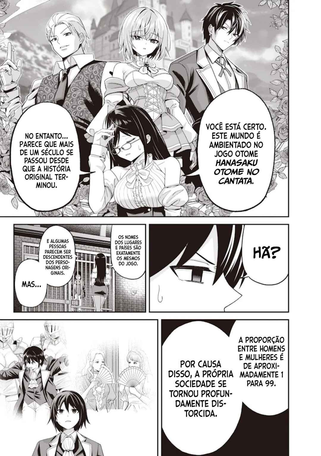 Dokushin Kizoku: Danjohi 1:99 Sekai no Akuyaku Reisoku Chapter 1 - Page 37