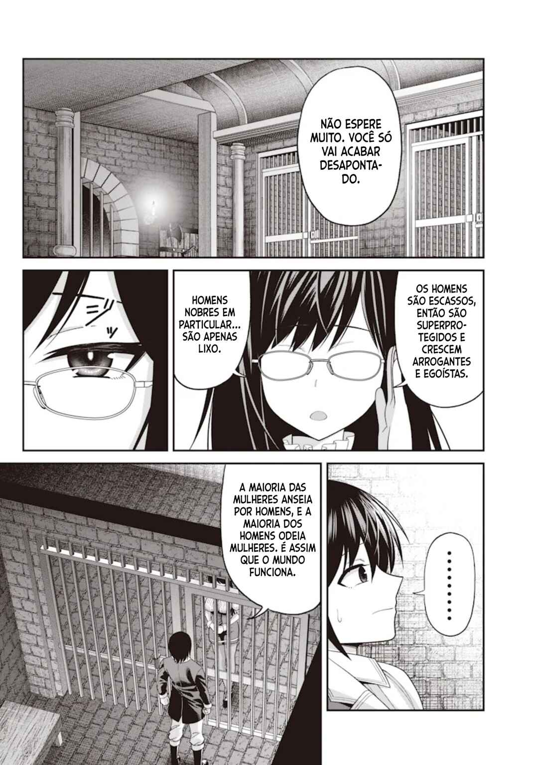 Dokushin Kizoku: Danjohi 1:99 Sekai no Akuyaku Reisoku Chapter 1 - Page 39