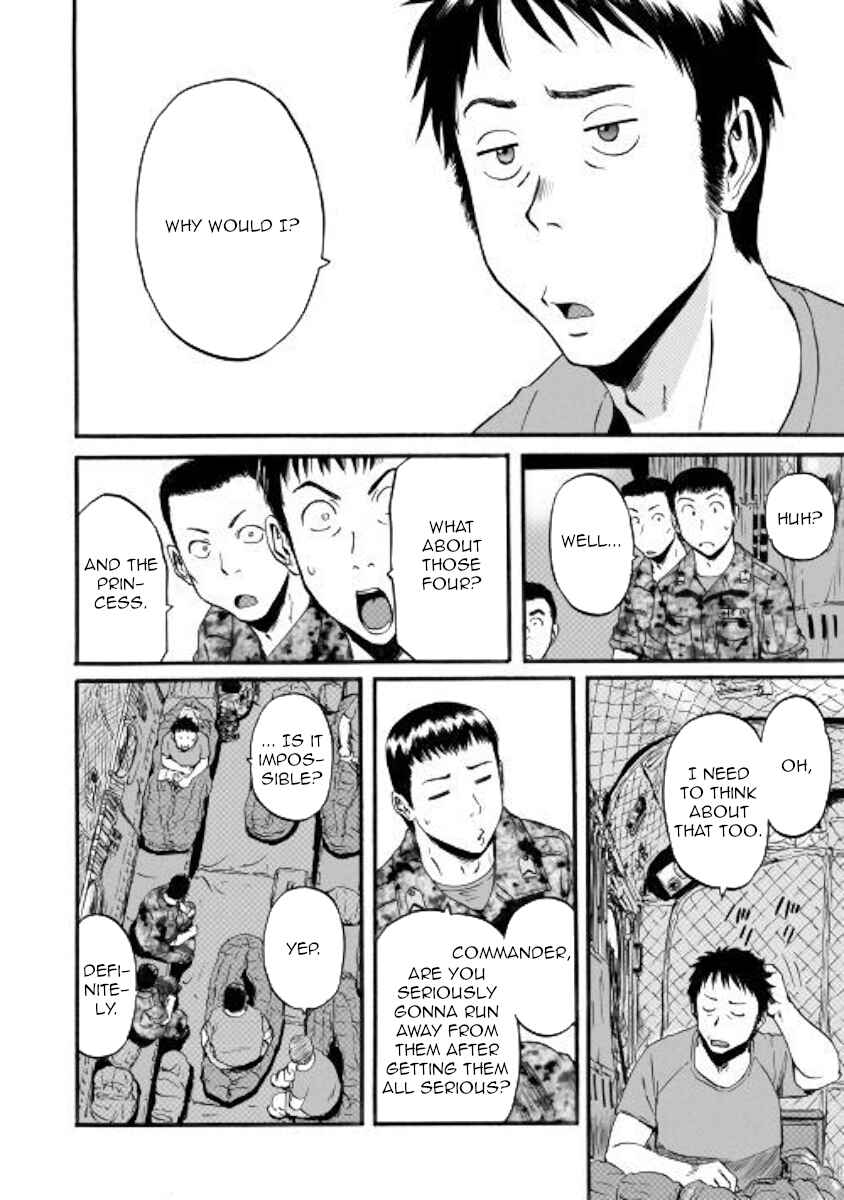 GATE - Jieitai Kanochi nite, Kaku Tatakaeri Chapter 96 - Page 10