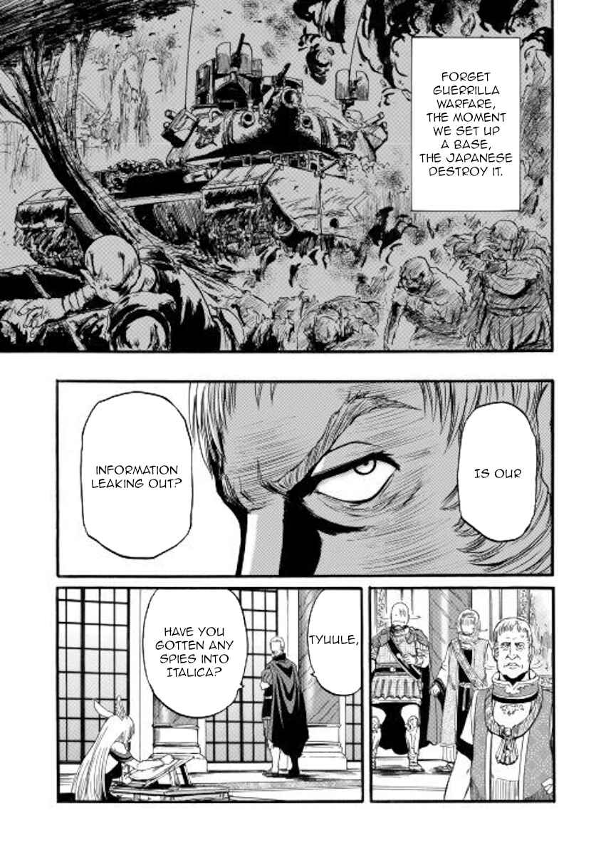 GATE - Jieitai Kanochi nite, Kaku Tatakaeri Chapter 96 - Page 22