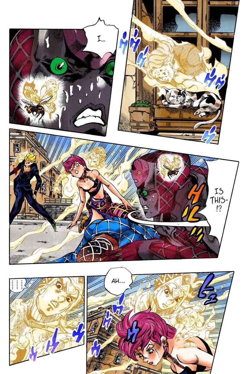 JoJo no Kimyou na Bouken: Part 5 - Ougon no Kaze Color-ban Chapter 145 - Page 10