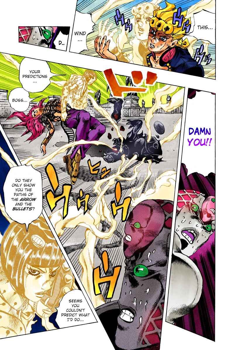 JoJo no Kimyou na Bouken: Part 5 - Ougon no Kaze Color-ban Chapter 145 - Page 11