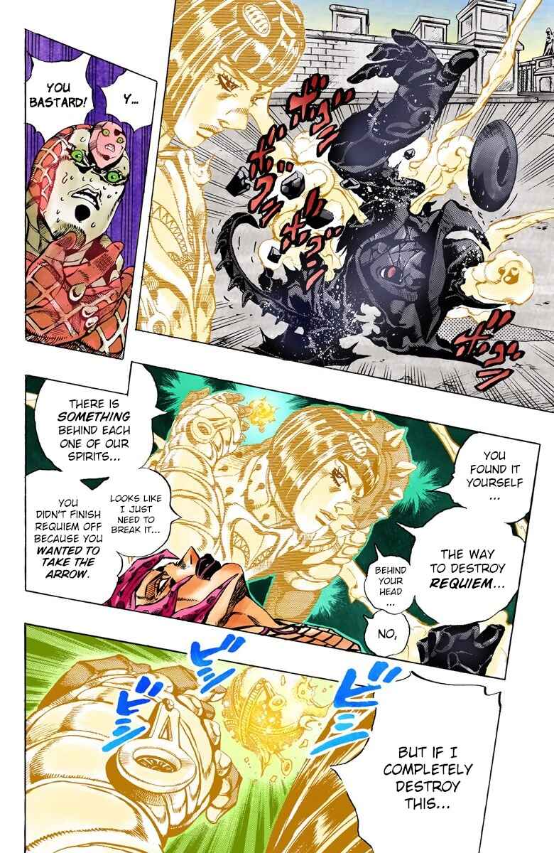 JoJo no Kimyou na Bouken: Part 5 - Ougon no Kaze Color-ban Chapter 145 - Page 12