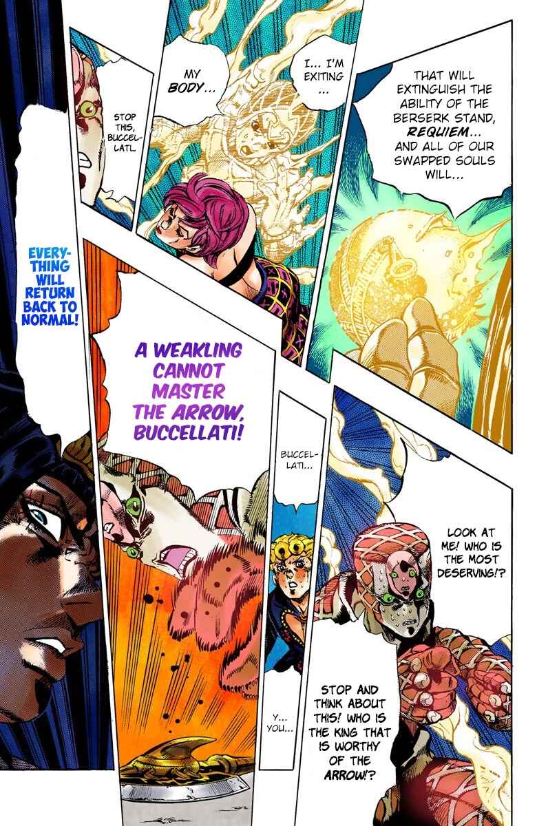 JoJo no Kimyou na Bouken: Part 5 - Ougon no Kaze Color-ban Chapter 145 - Page 13