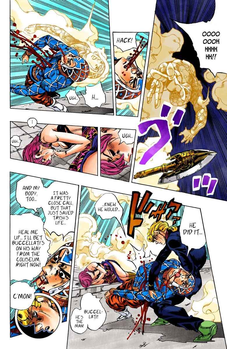 JoJo no Kimyou na Bouken: Part 5 - Ougon no Kaze Color-ban Chapter 145 - Page 18