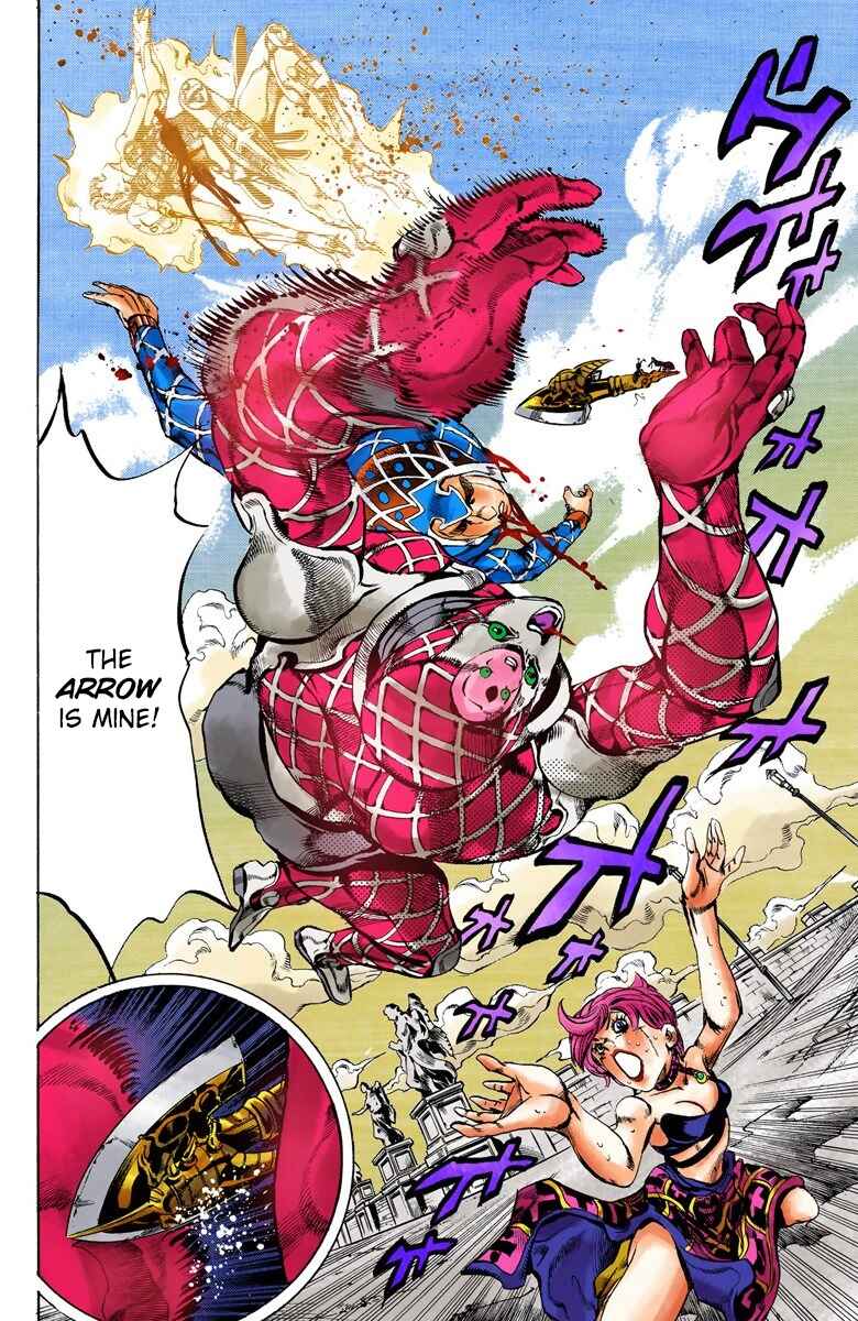 JoJo no Kimyou na Bouken: Part 5 - Ougon no Kaze Color-ban Chapter 145 - Page 4