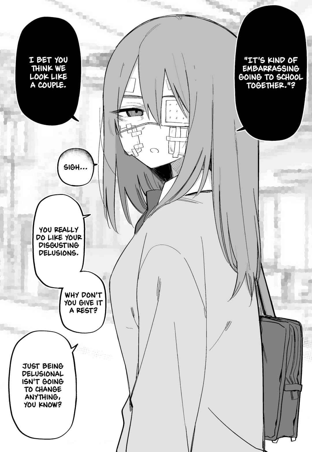 Azadarake no Classmate ga Shinpai de Chapter 21 - Page 1