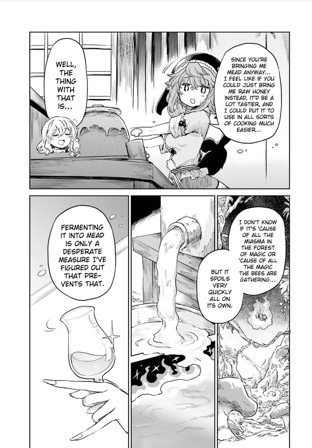 Touhou Suichouka: Lotus Eater-tachi no Suisei Chapter 46 - Page 17