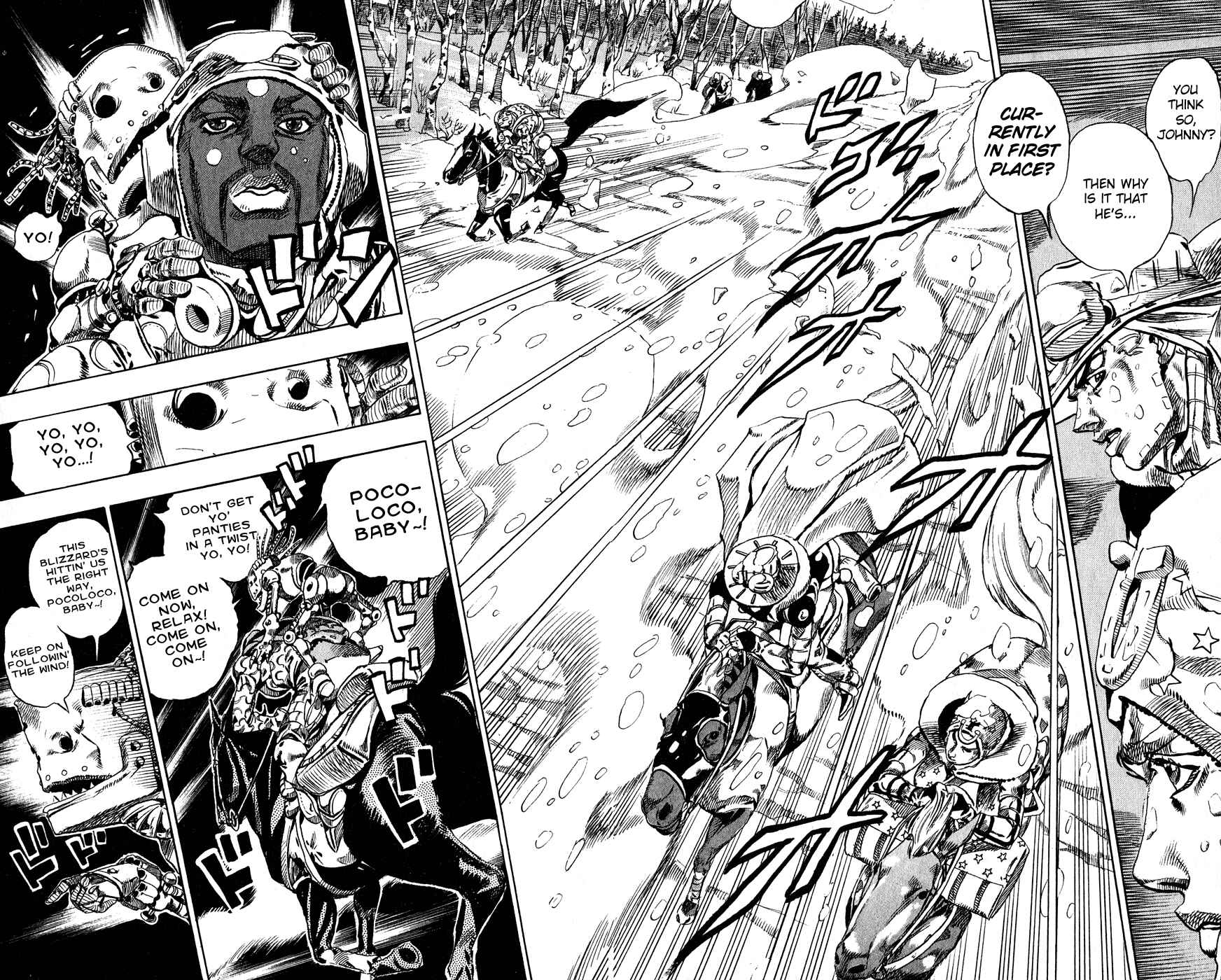 JoJo no Kimyou na Bouken: Part 7 - Steel Ball Run Chapter 55 - Page 12