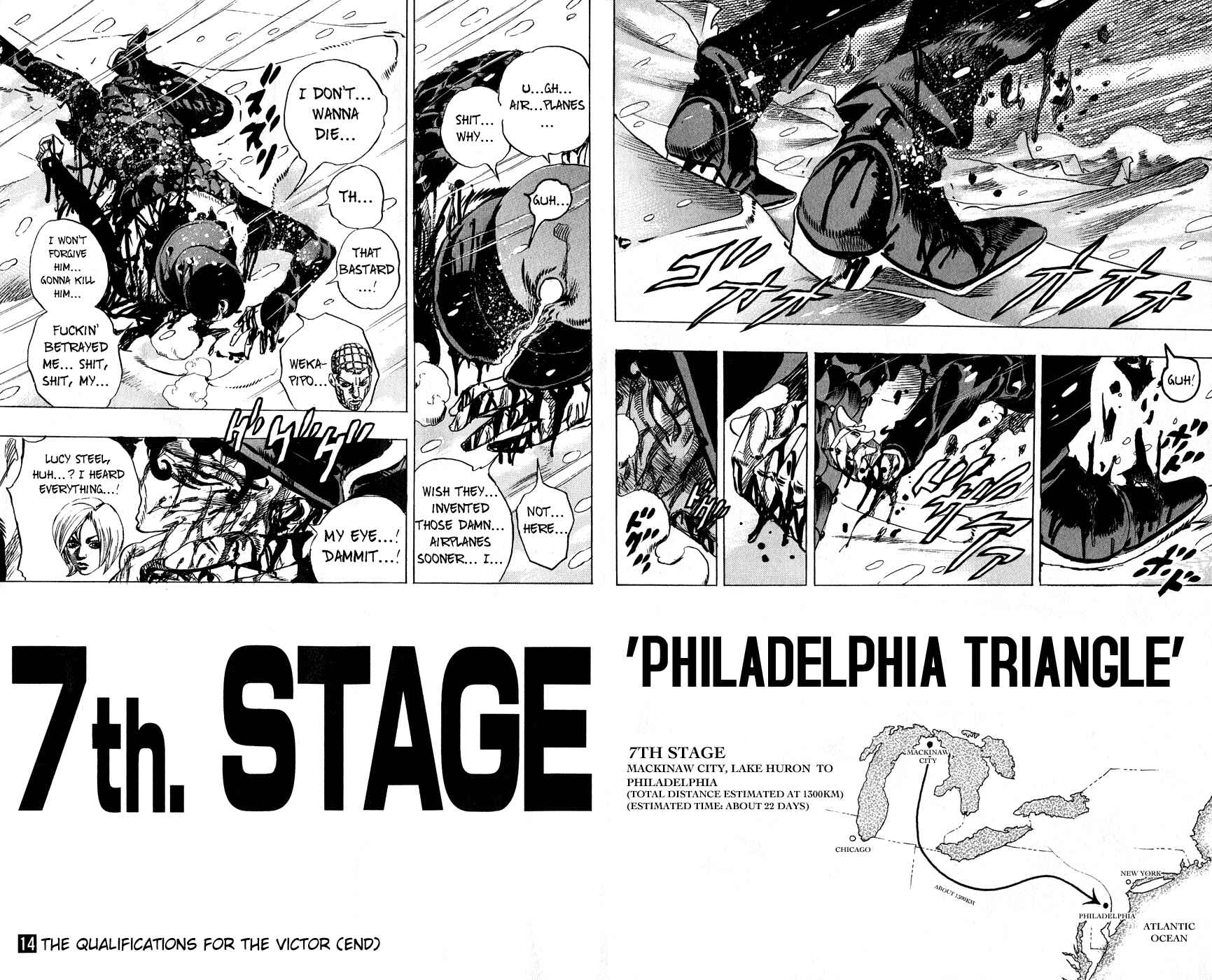 JoJo no Kimyou na Bouken: Part 7 - Steel Ball Run Chapter 55 - Page 27