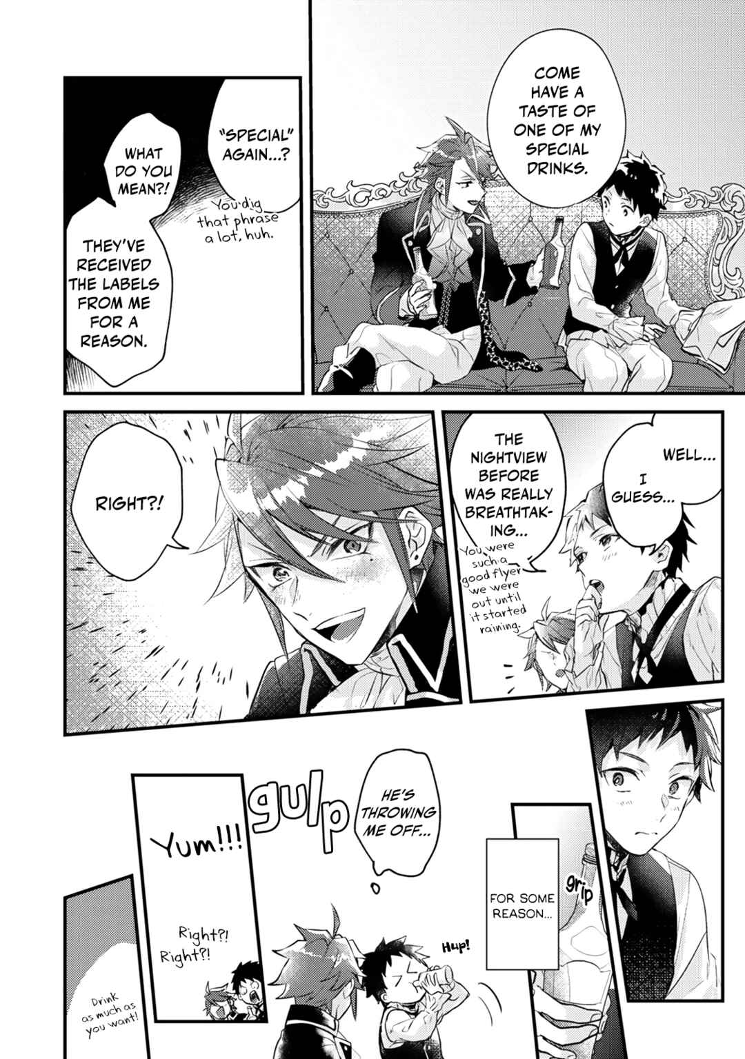 Ω ni dake wa Naritakunai!!: Isekai Tensei Shitara Ane no BL Manga no Naka deshita Chapter 4 - Page 36