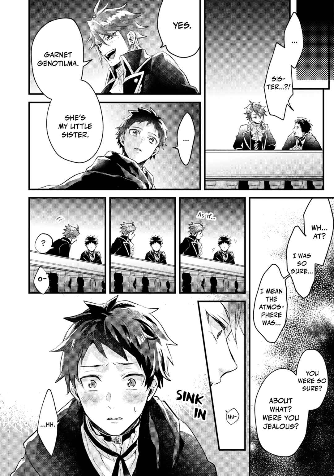 Ω ni dake wa Naritakunai!!: Isekai Tensei Shitara Ane no BL Manga no Naka deshita Chapter 4 - Page 40
