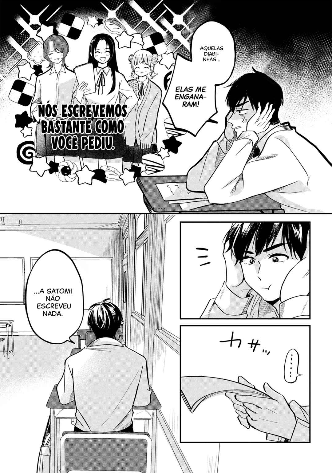 Aisare Tenshi na Classmate ga, Ore ni Dake Itazura ni Hohoemu Chapter 1 - Page 15