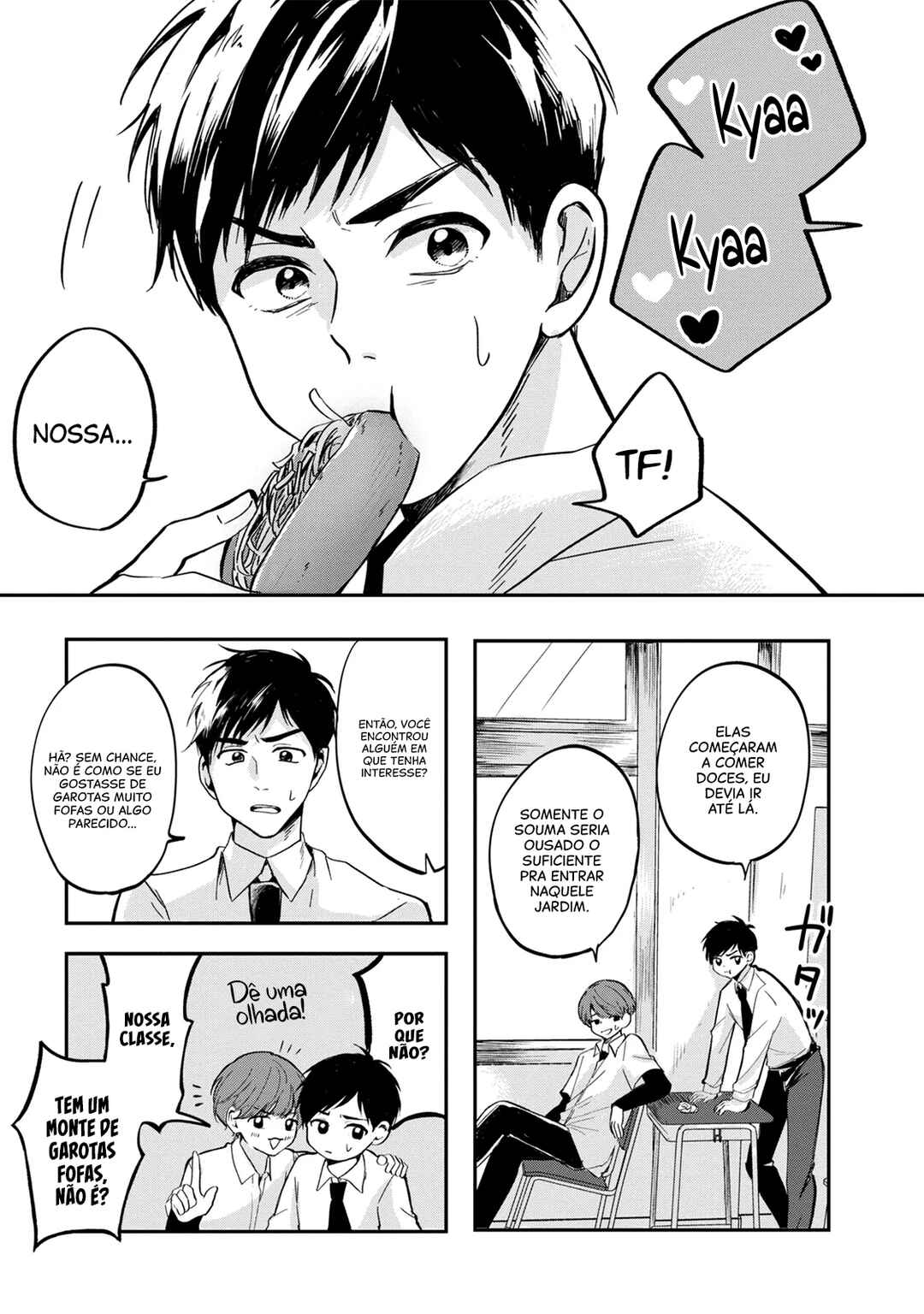 Aisare Tenshi na Classmate ga, Ore ni Dake Itazura ni Hohoemu Chapter 1 - Page 6