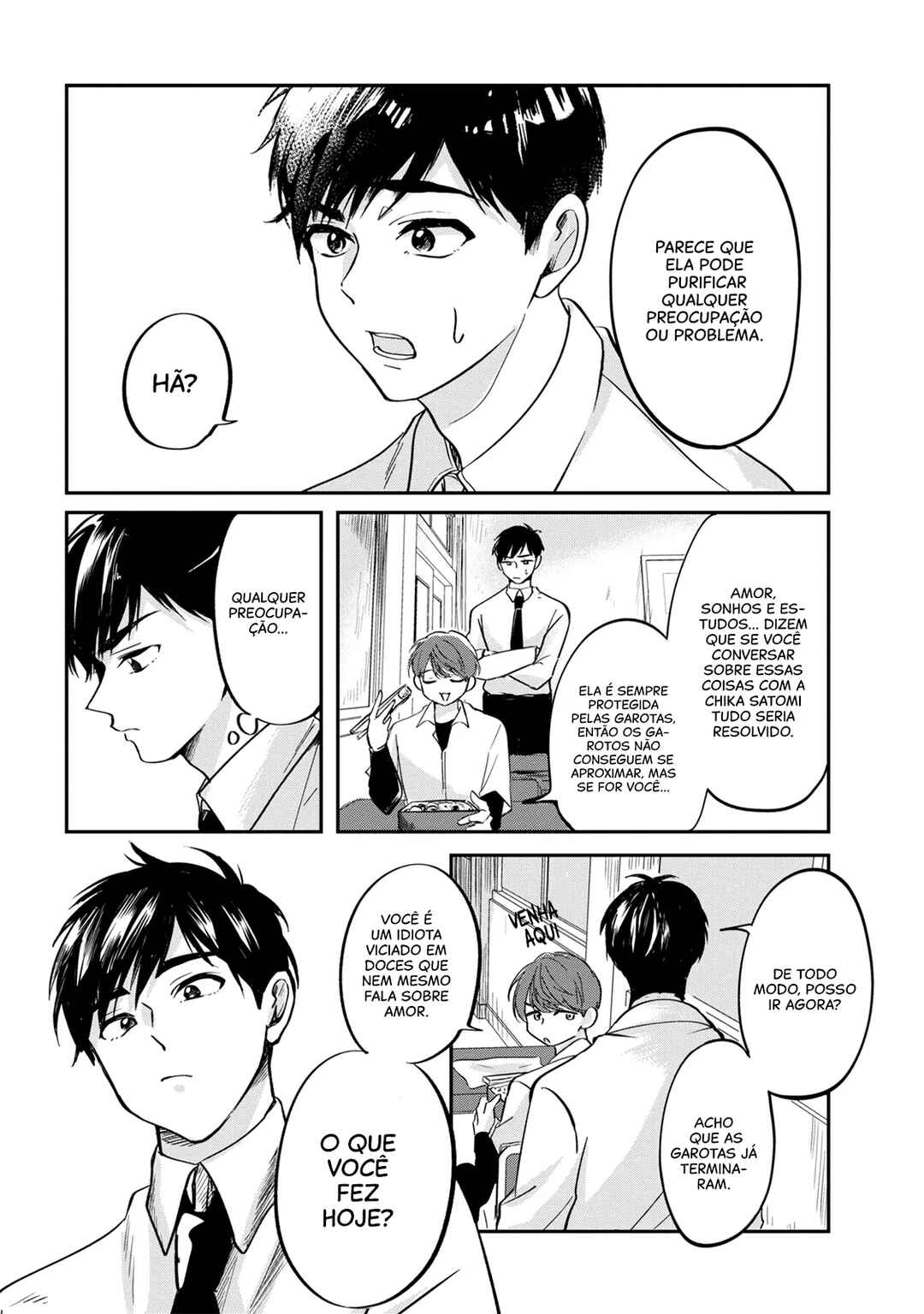 Aisare Tenshi na Classmate ga, Ore ni Dake Itazura ni Hohoemu Chapter 1 - Page 8