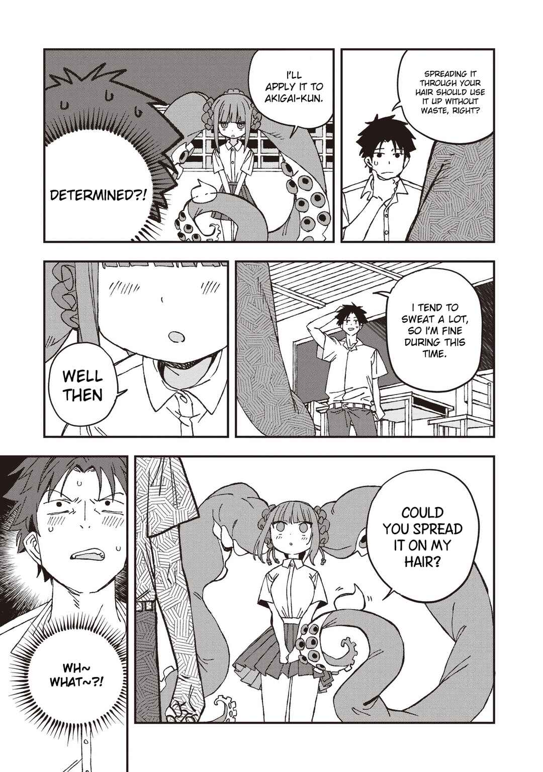 Mizudako-chan kara wa Nigerarenai! Chapter 32 - Page 13