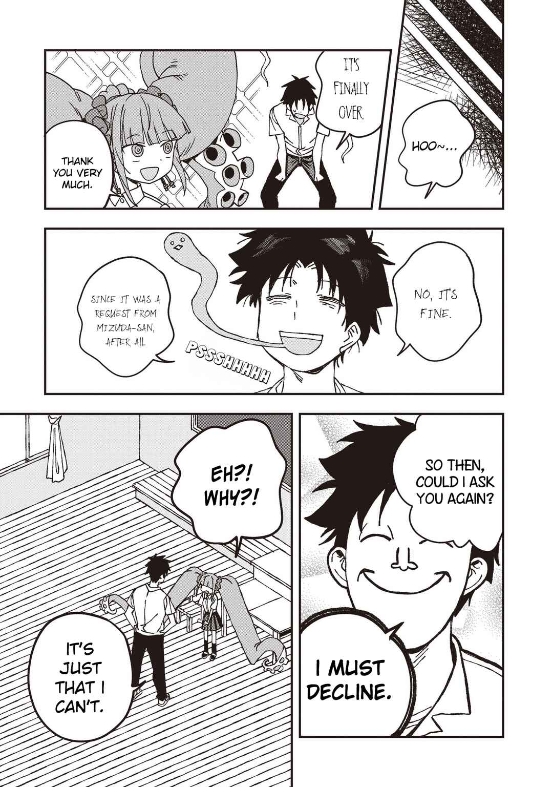 Mizudako-chan kara wa Nigerarenai! Chapter 32 - Page 21