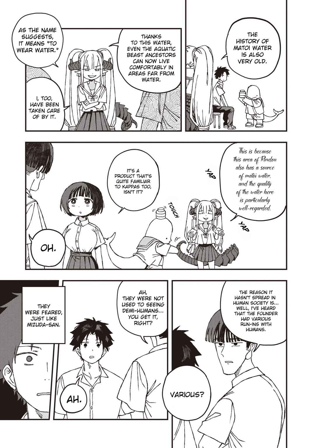 Mizudako-chan kara wa Nigerarenai! Chapter 32 - Page 5