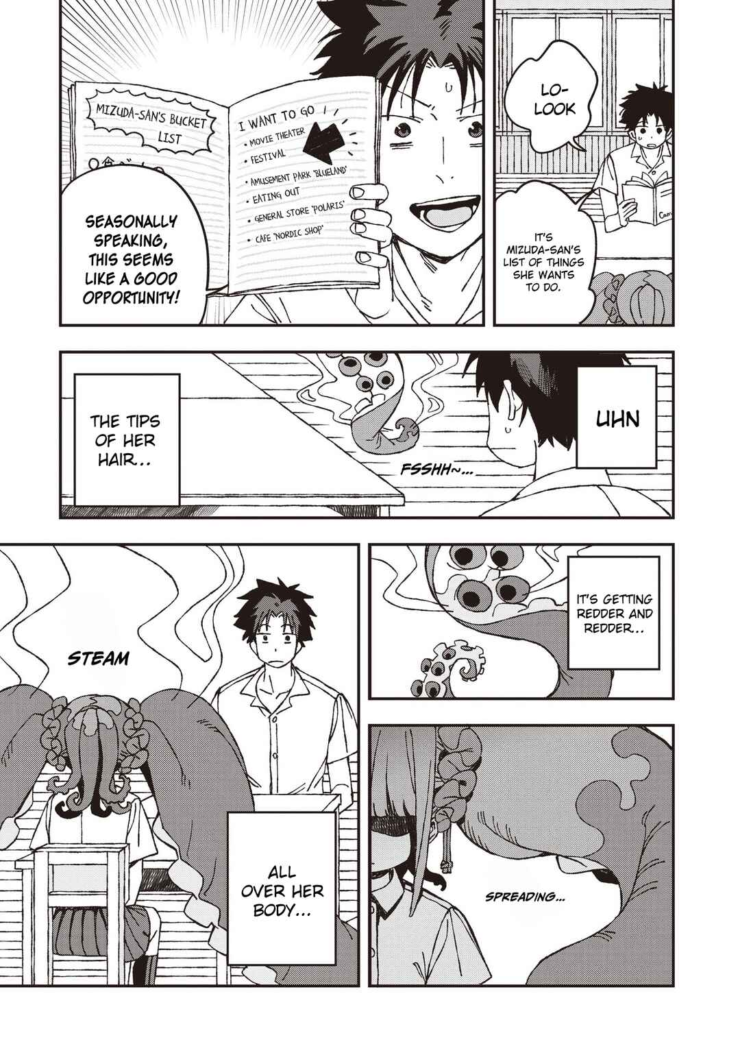 Mizudako-chan kara wa Nigerarenai! Chapter 32 - Page 9