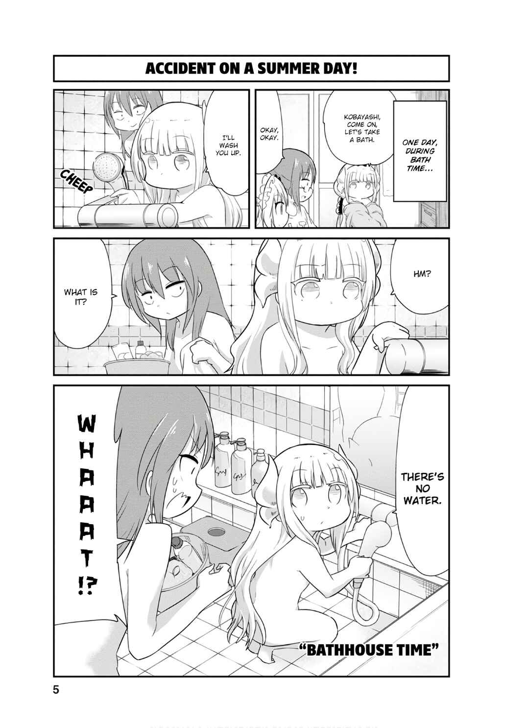 Kobayashi-san Chi no Maid Dragon - Kanna no Nichijou Chapter 71 - Page 1