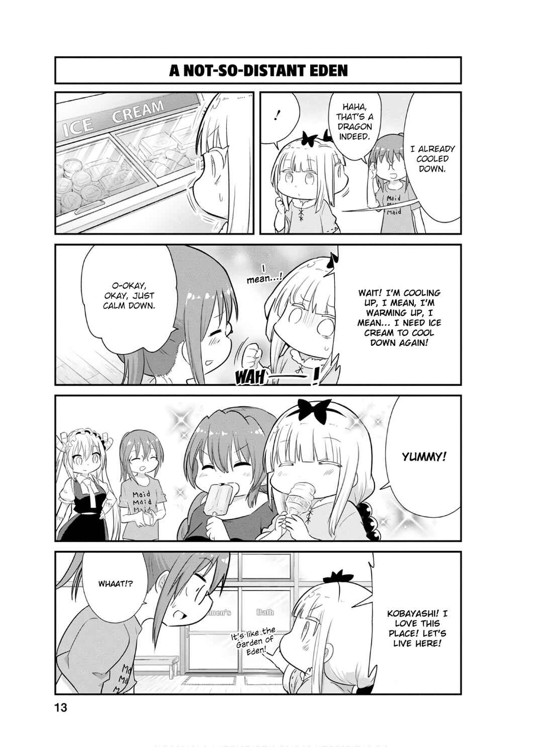 Kobayashi-san Chi no Maid Dragon - Kanna no Nichijou Chapter 71 - Page 9