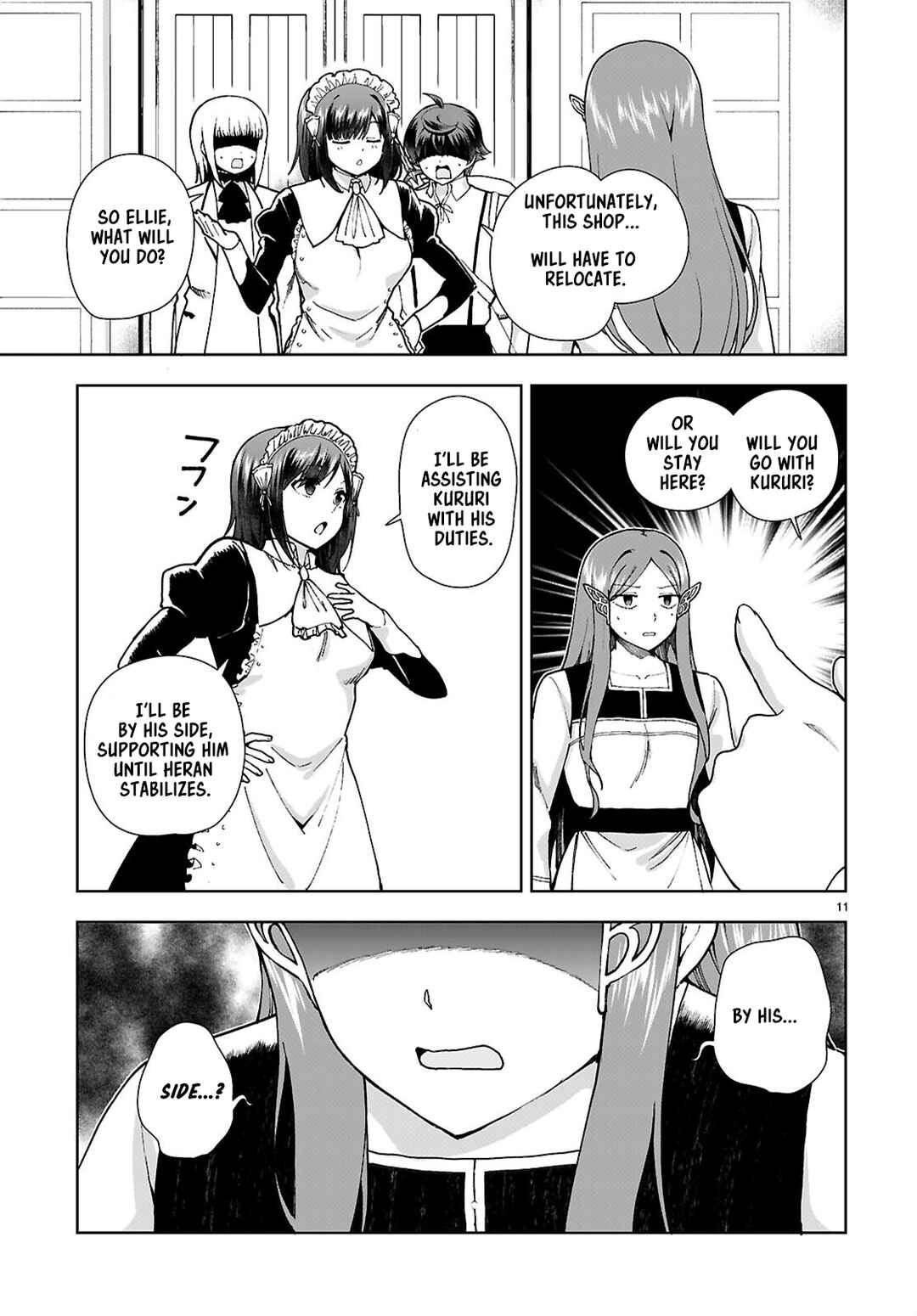 Botsuraku Yotei Nanode, Kajishokunin o Mezasu Chapter 96 - Page 11