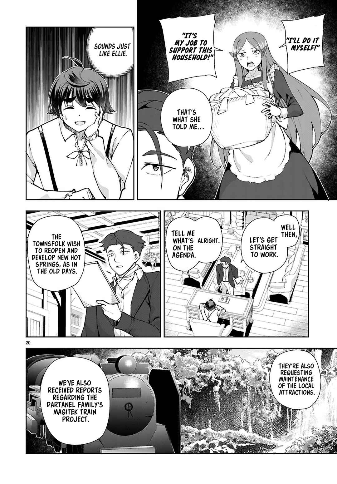 Botsuraku Yotei Nanode, Kajishokunin o Mezasu Chapter 96 - Page 20