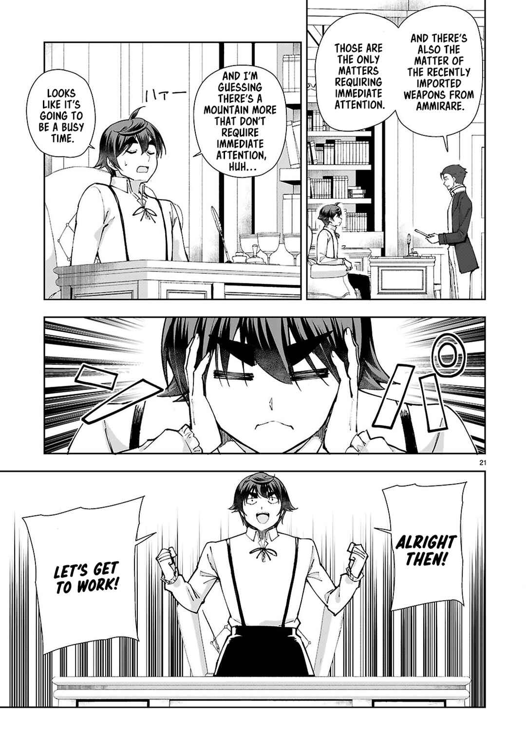 Botsuraku Yotei Nanode, Kajishokunin o Mezasu Chapter 96 - Page 21