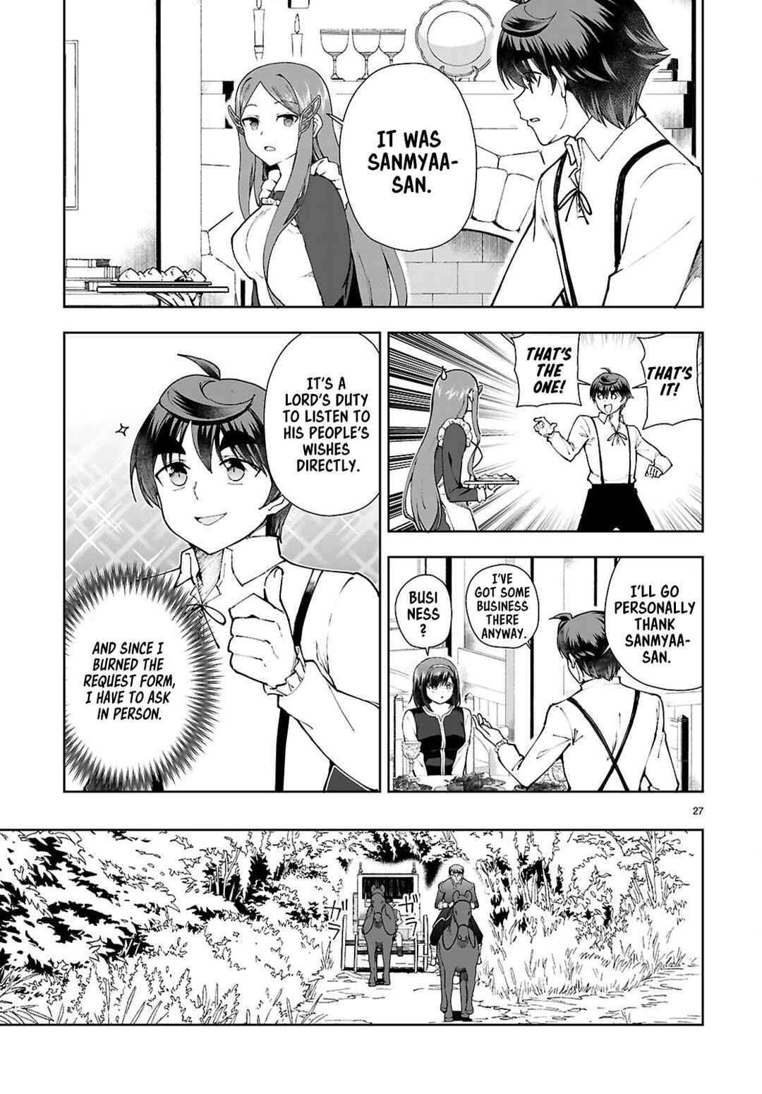 Botsuraku Yotei Nanode, Kajishokunin o Mezasu Chapter 96 - Page 27