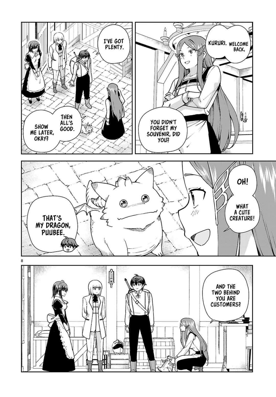 Botsuraku Yotei Nanode, Kajishokunin o Mezasu Chapter 96 - Page 8