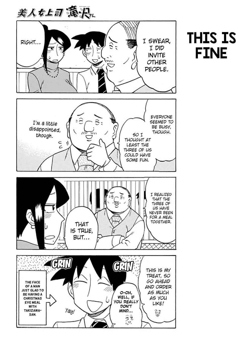 Bijin Onna Joushi Takizawa-san Chapter 59 - Page 2