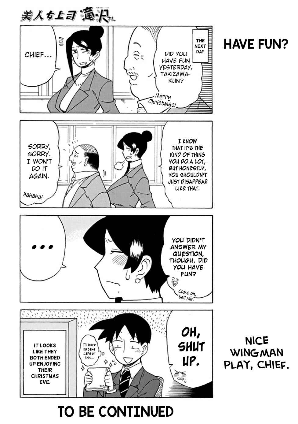 Bijin Onna Joushi Takizawa-san Chapter 59 - Page 8