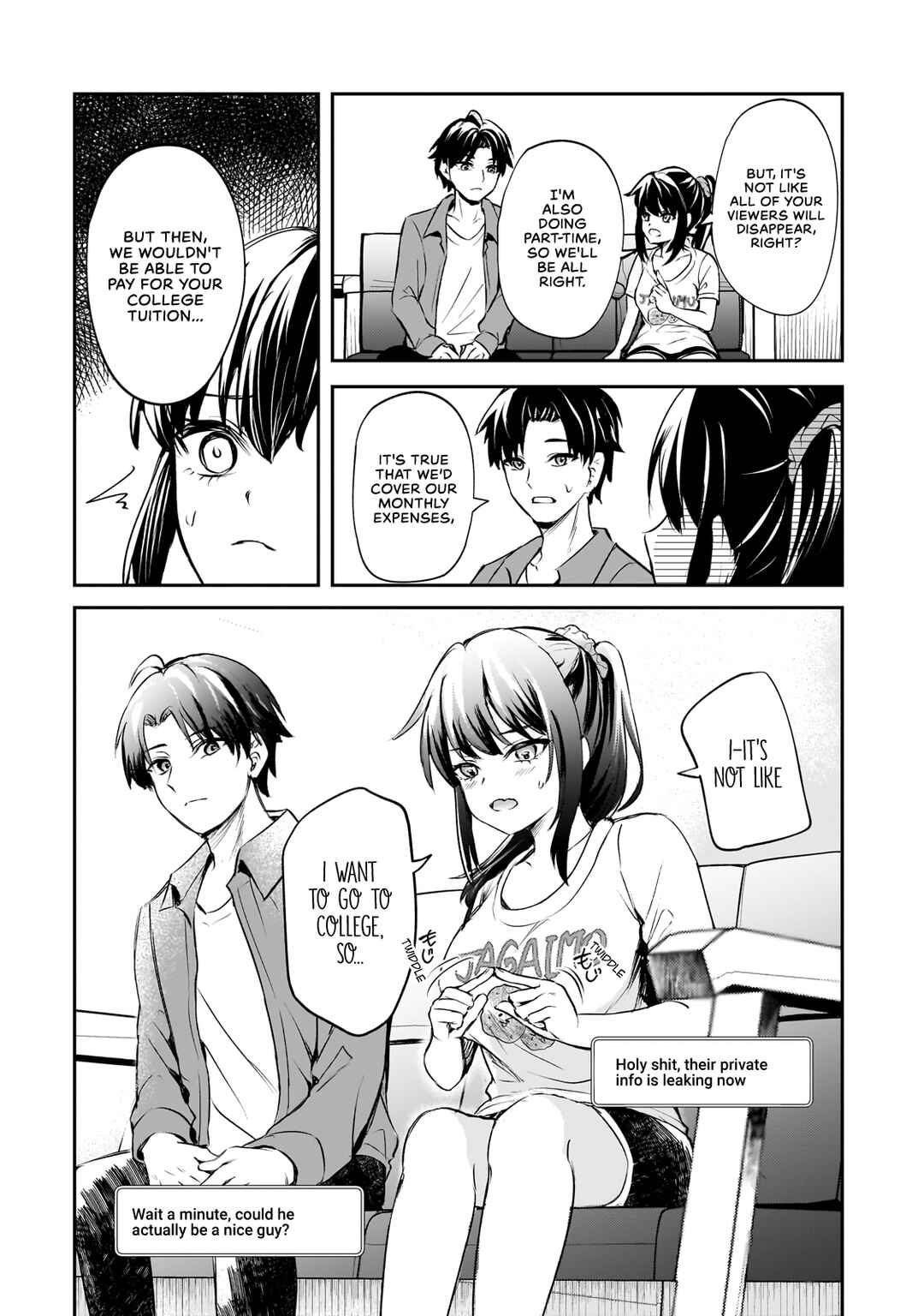 Aorikei Game Haishinsha (20-sai), Haishin no Kiri Wasure ni Yori Ii Hito Bare Suru. Chapter 1 - Page 13
