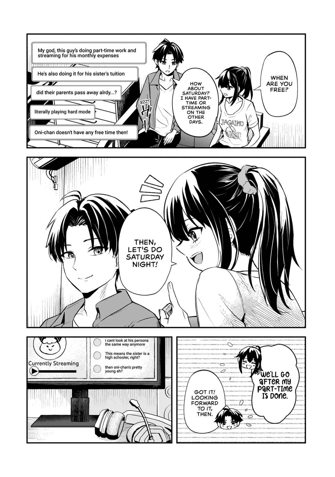 Aorikei Game Haishinsha (20-sai), Haishin no Kiri Wasure ni Yori Ii Hito Bare Suru. Chapter 1 - Page 17