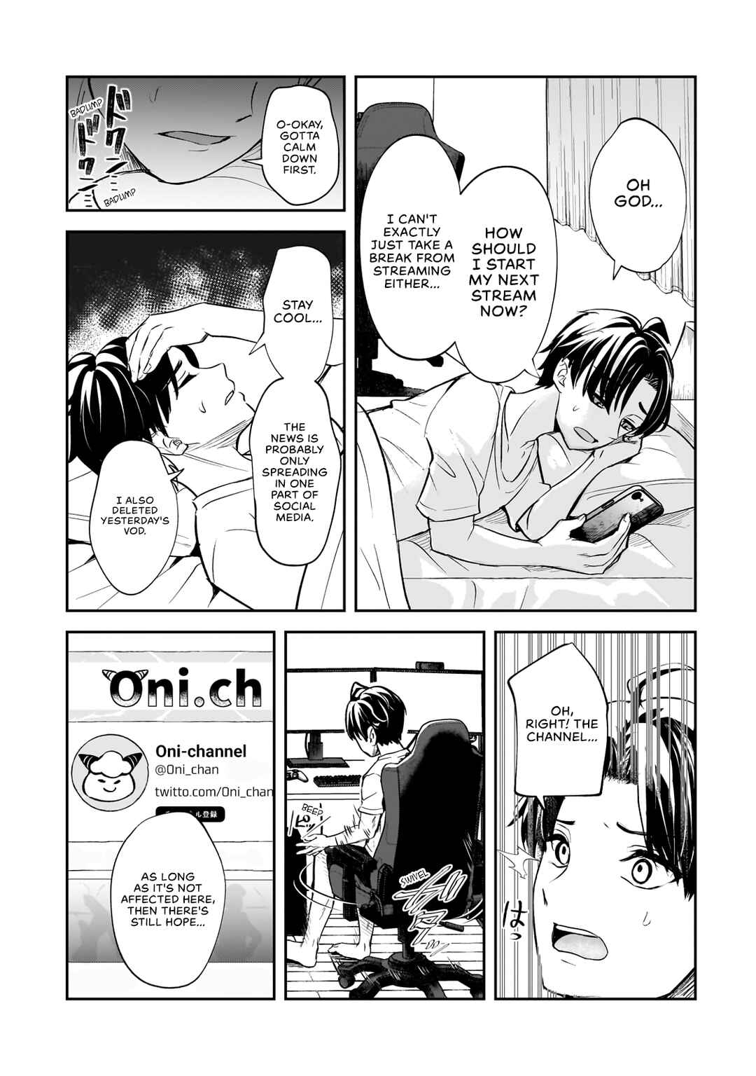 Aorikei Game Haishinsha (20-sai), Haishin no Kiri Wasure ni Yori Ii Hito Bare Suru. Chapter 1 - Page 24