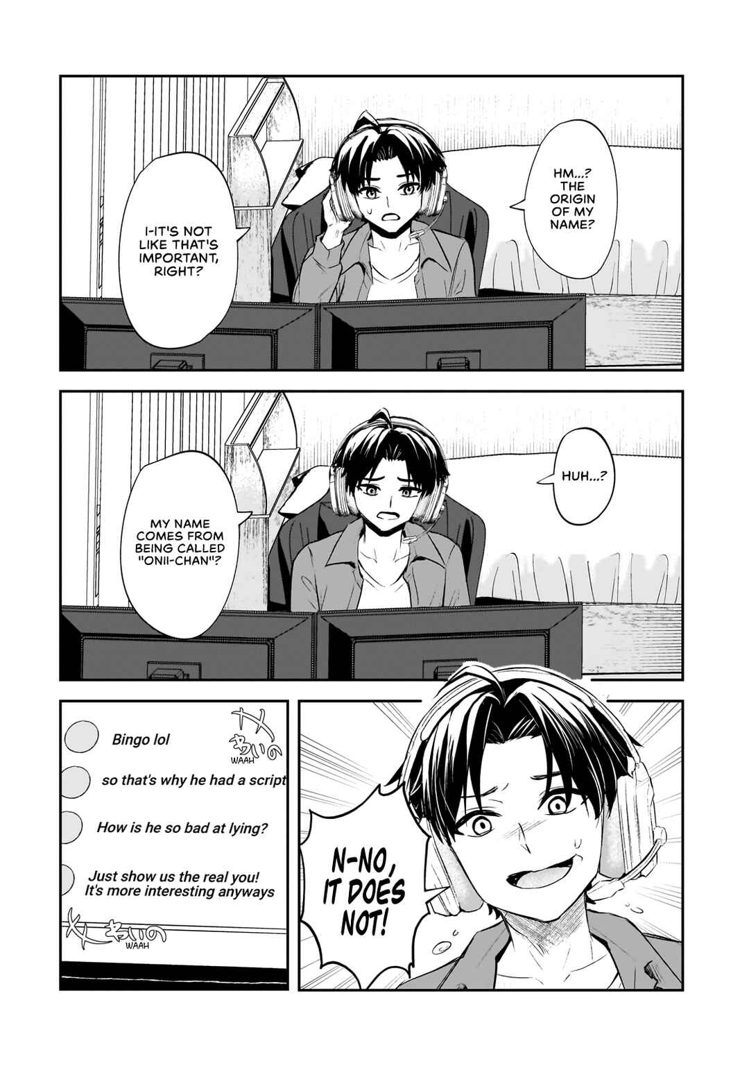 Aorikei Game Haishinsha (20-sai), Haishin no Kiri Wasure ni Yori Ii Hito Bare Suru. Chapter 1 - Page 31