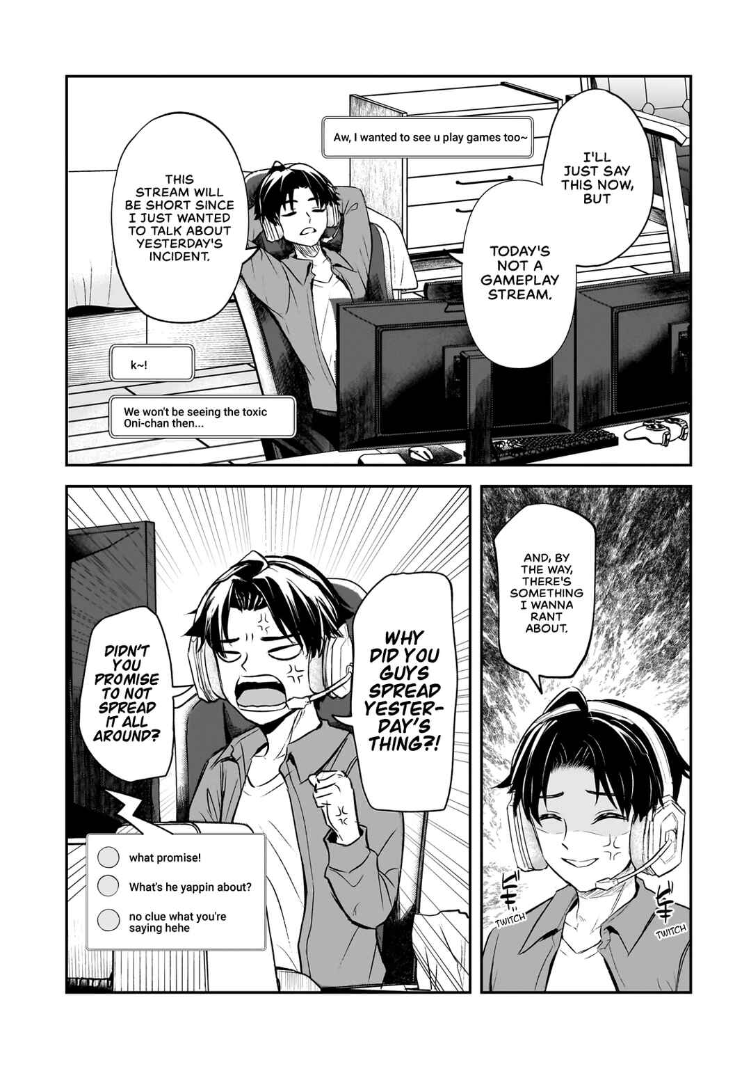 Aorikei Game Haishinsha (20-sai), Haishin no Kiri Wasure ni Yori Ii Hito Bare Suru. Chapter 1 - Page 32